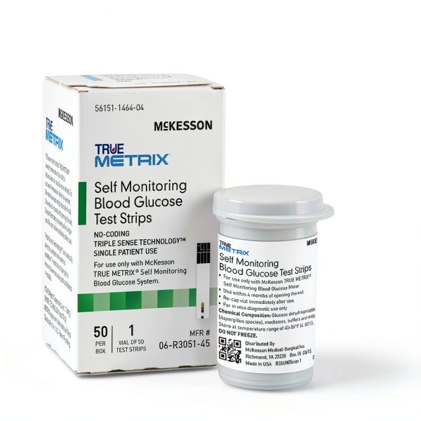 McKesson TRUE METRIX Diabetic Test Strips 100 Count Pack of 4-5