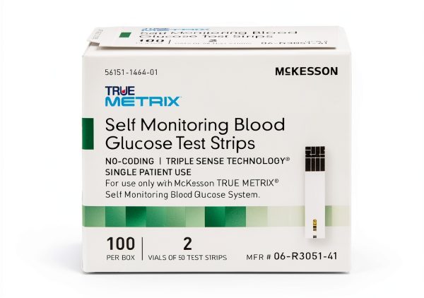 McKesson TRUE METRIX Blood Glucose Test Strips 100 Count Pack of 4-2