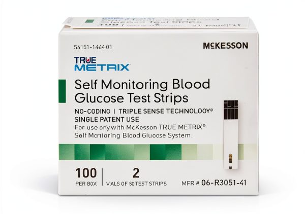 McKesson TRUE METRIX Blood Glucose Test Strips 100 Count Pack of 4-5