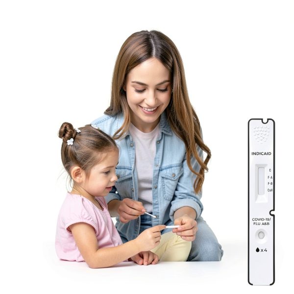 INDICAID COVID-Flu 3-in-1 Rapid Test Kit 10 Test Packs FDA-Cleared-1