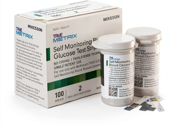 McKesson TRUE METRIX Blood Glucose Test Strips 100 Count Pack of 4-4