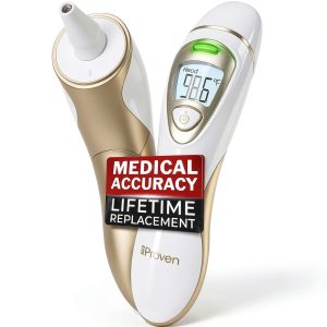 iProvèn Dual Mode Forehead/Ear Thermometer DMT-77B Fast 3‑Second Read-0