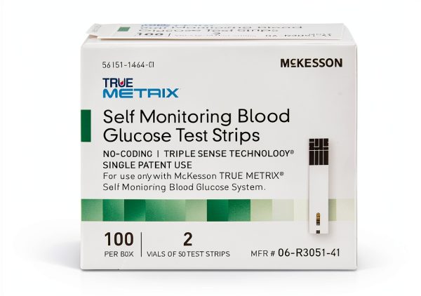 McKesson TRUE METRIX Blood Glucose Test Strips 100 Count Pack Variety-5