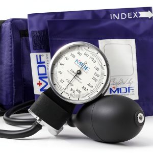MDF Instruments Manual Blood Pressure Monitor MDF808M Adult Cuff Black-0