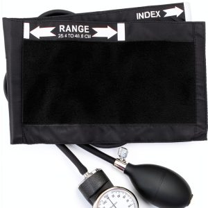 Dixie EMS Adult Blood Pressure Cuff Black Latex-Free 1 Count-0