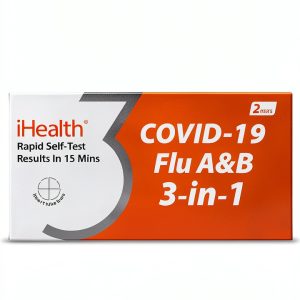 iHealth 3-in-1 Flu A&B & COVID Rapid Test Kit ICF-3000 FDA Authorized-0