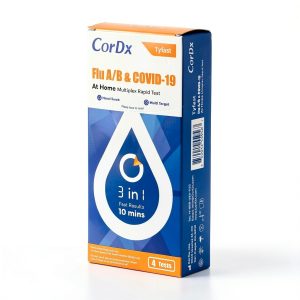 CorDx ACT21002-4 Covid-19 Rapid Test Kit 10‑Minute Home Diagnostic-0