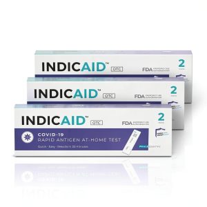 INDICAID COVID-19 Rapid Antigen Test FDA EUA Authorized Home Kit 16.99-0