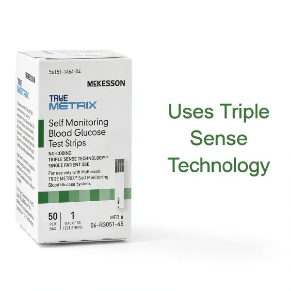McKesson TRUE METRIX Diabetic Test Strips 100 Count Pack of 4-6