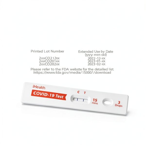 iHealth COVID-19 Antigen Test ICO-3000 15min Self‑Test FDA-1