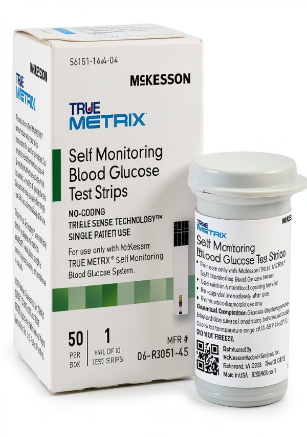 McKesson True Metrix Diabetic Test Strips 100 Count Pack of 4 Accurate-0