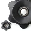 Star Knobs 12 Pc Set HouseUp 1/4-20 Thru Clamping Black Plastic-3
