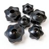 M5 Star Knob 32mm Black Plastic Hand Wheel by Oneyijun 10pcs Set-5