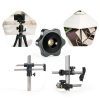 Thinp 1/4-20 Knob 6 Star Plastic Clamp for Umbrella Base Black-6