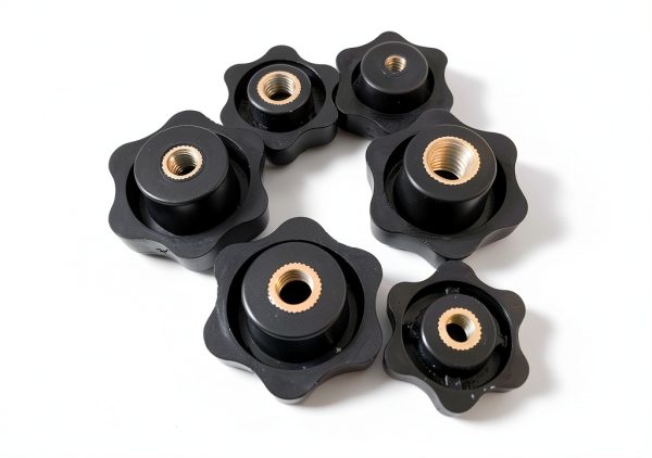 M5 Star Knob 32mm Black Plastic Hand Wheel by Oneyijun 10pcs Set-4