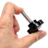Litoexpe 4 Pack M8 x 30mm Star Hand Knob Thread Black Screw-4