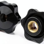 M5 Star Knob 32mm Black Plastic Hand Wheel by Oneyijun 10pcs Set-0