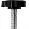 M8 x 25mm Thread Clamping Knob Zorveiio Hex Star Knurled Pack of 6-2