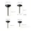 30 Sets M4 M5 M6 M8 Stainless Steel Hex Shaped Metal Clamping Hand Star Knobs with Nuts and Flat Washer Assortment Kit, Quick Removal Clamping Screw Knob Star Knobs-1